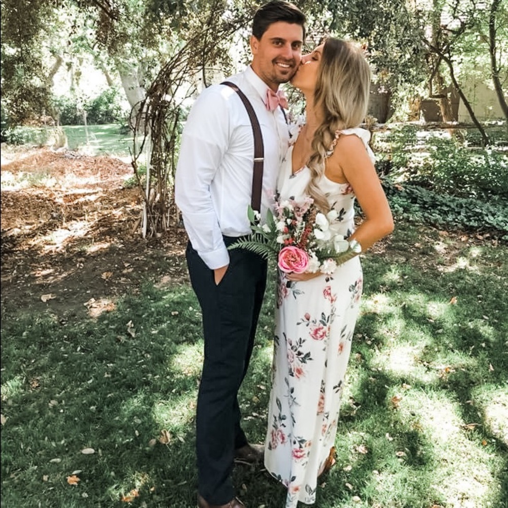 Women’s Row A Floral Maxi Dress